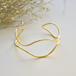 Load image into Gallery viewer, Geometric boho inspired trending lightweight easy to style hypoallergenic waterproof gift for her bangle
