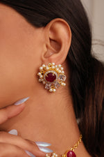 Load image into Gallery viewer, Natural Gemstone Statement Set
