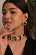 Load image into Gallery viewer, Dreamy Blue Necklace Set
