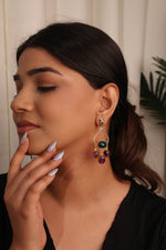 Load image into Gallery viewer, Modish Gold Plated Earrings
