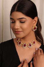 Load image into Gallery viewer, Partywear Gemstone Necklace
