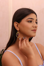 Load image into Gallery viewer, Amethyst Dangle Earring

