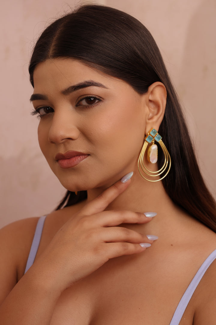 Handcrafted Pearl Dangle
