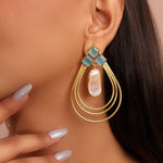 Load image into Gallery viewer, Handcrafted Pearl Dangle
