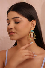 Load image into Gallery viewer, Handcrafted Pearl Dangle
