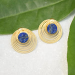 Load image into Gallery viewer, Y2k dainty everyday wear versatile natural gemstone stud earrings
