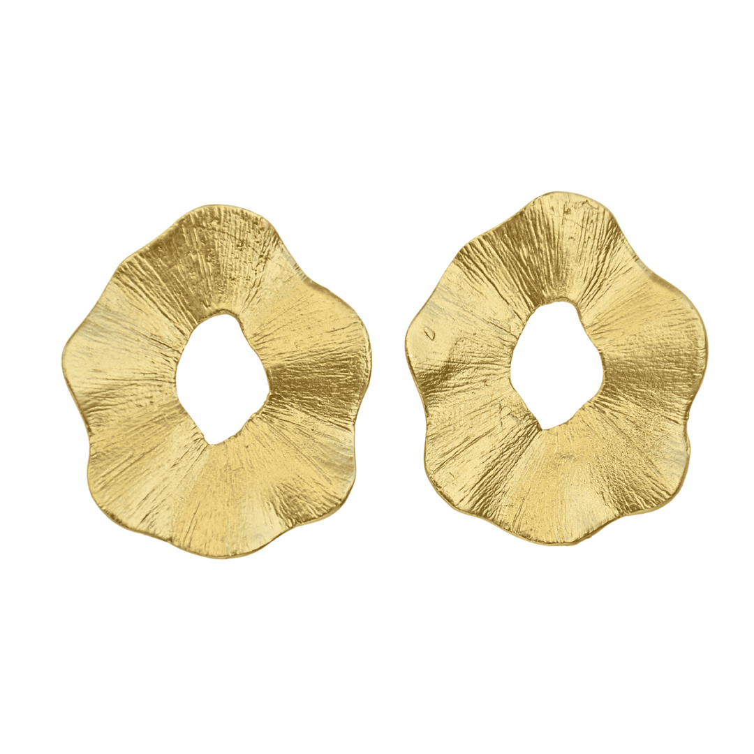 Modern luxe dainty abstract easy to style minimal studs