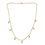Load image into Gallery viewer, Boho vintage elegant multicolor markis shape versatile easy to style office everyday y2k must have accessory dangling charm chain
