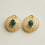 Load image into Gallery viewer, Round Designer Earrings
