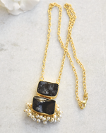 Load image into Gallery viewer, Sleek elegant perfect for gifting and styling semi precious pendant
