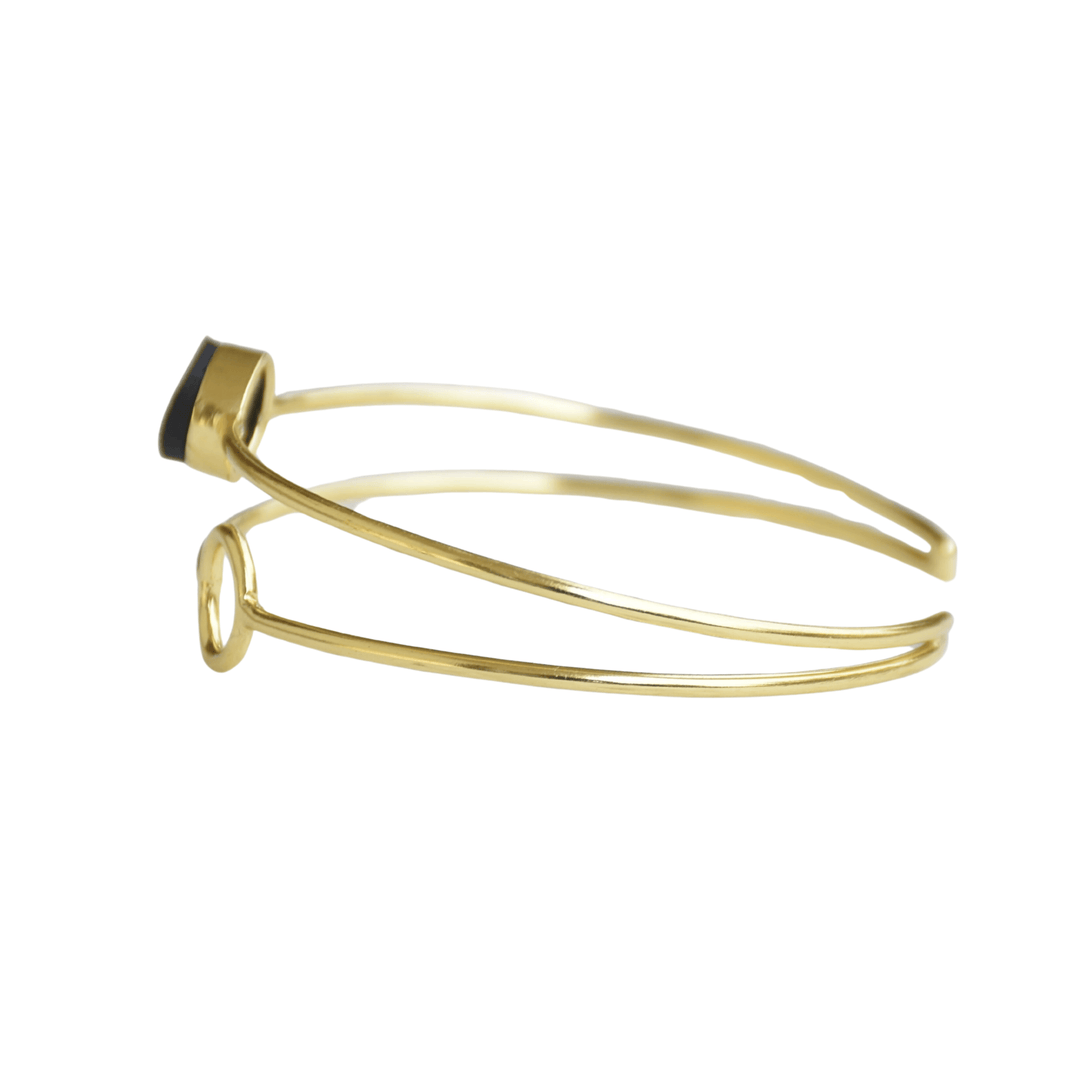 Black Tourmaline Bangle