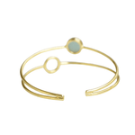 Load image into Gallery viewer, Amazonite Adjustable Bangle

