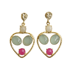Load image into Gallery viewer, Love Heart Drop Earrings
