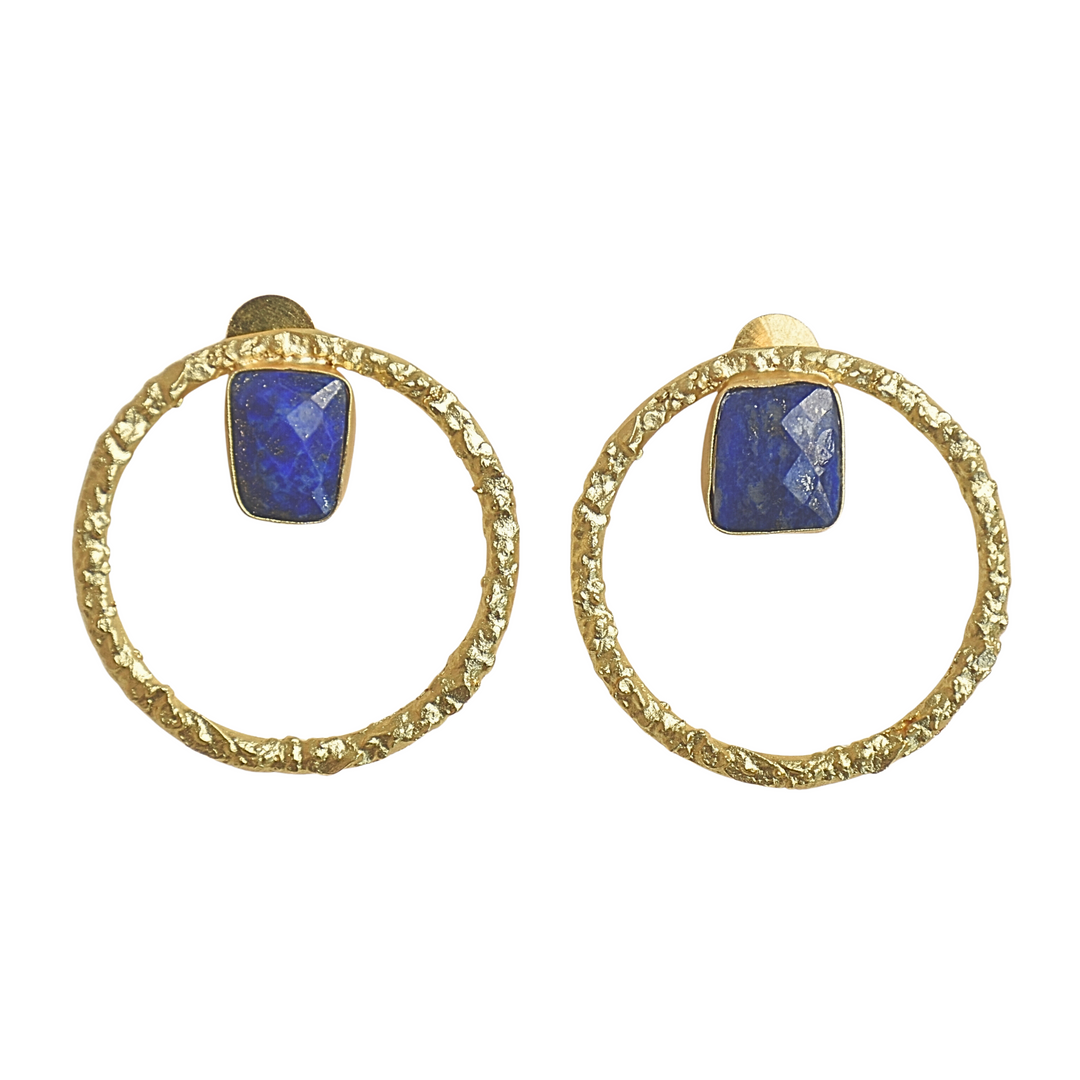 Lightweight Lapis Studs