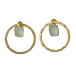Load image into Gallery viewer, Stylish Aqua Studs
