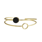 Load image into Gallery viewer, Black Tourmaline Bangle

