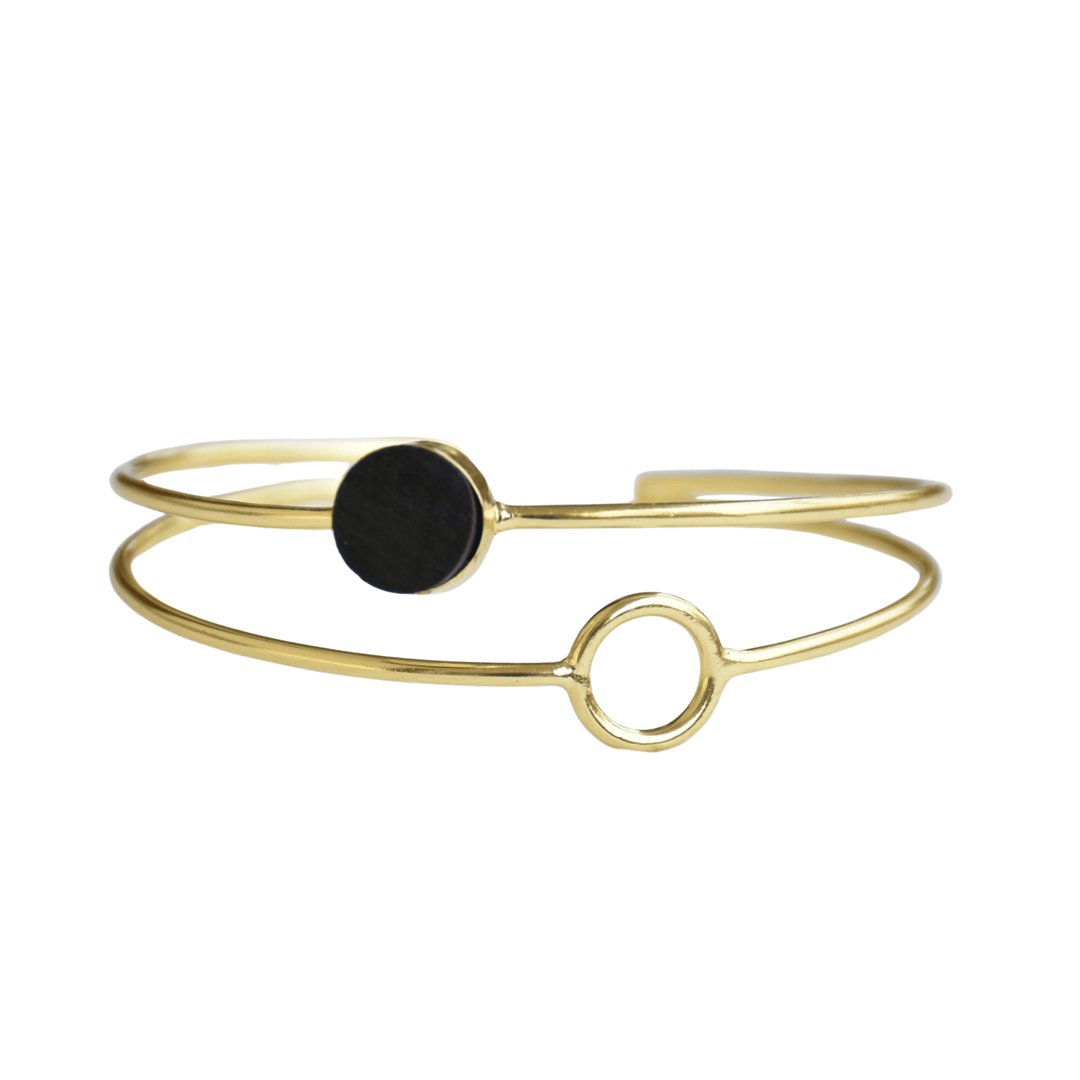 Black Tourmaline Bangle