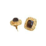 Load image into Gallery viewer, Textured Gemstone Studs
