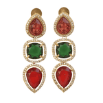 Load image into Gallery viewer, Colourful Dangle Earrings
