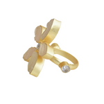 Load image into Gallery viewer, Handcrafted Rose Quartz Ring
