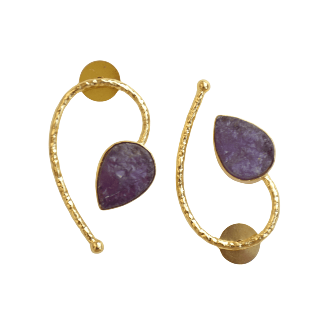 Amethyst Studs