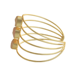 Load image into Gallery viewer, Elegant Rose Quartz Bangle
