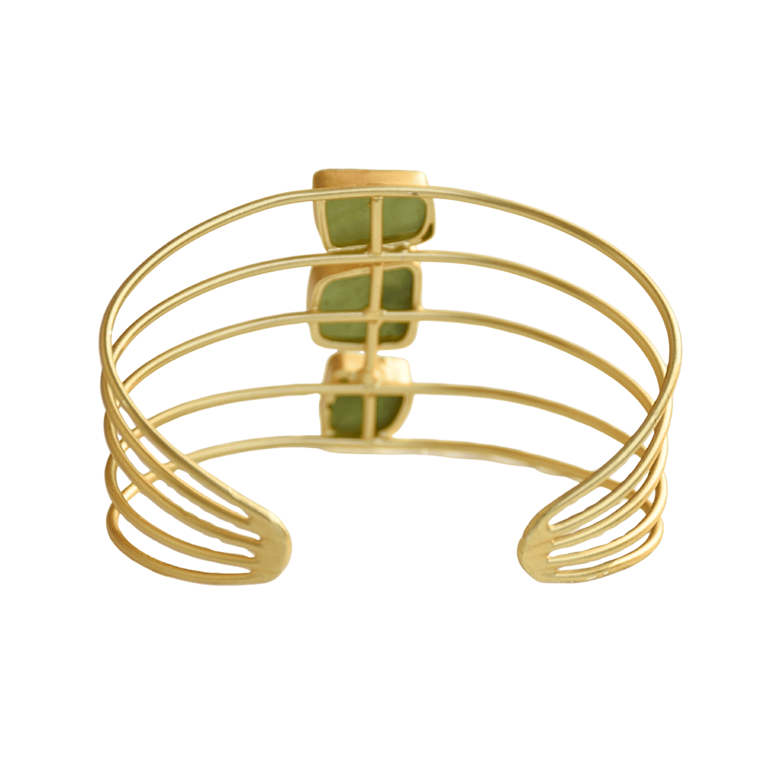 3Stone Statement Bangle