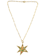 Load image into Gallery viewer, Statement Multicolor Chain Pendant
