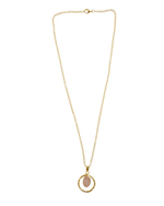 Load image into Gallery viewer, Dangling Rose Quartz Pendant Chain
