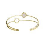 Load image into Gallery viewer, Natural Rose Quartz Bangle
