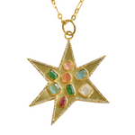 Load image into Gallery viewer, Statement Multicolor Chain Pendant
