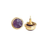 Load image into Gallery viewer, Amethyst Stud Earring
