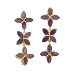 Load image into Gallery viewer, Vibrant Amethyst Earrings

