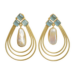 Load image into Gallery viewer, Handcrafted Pearl Dangle
