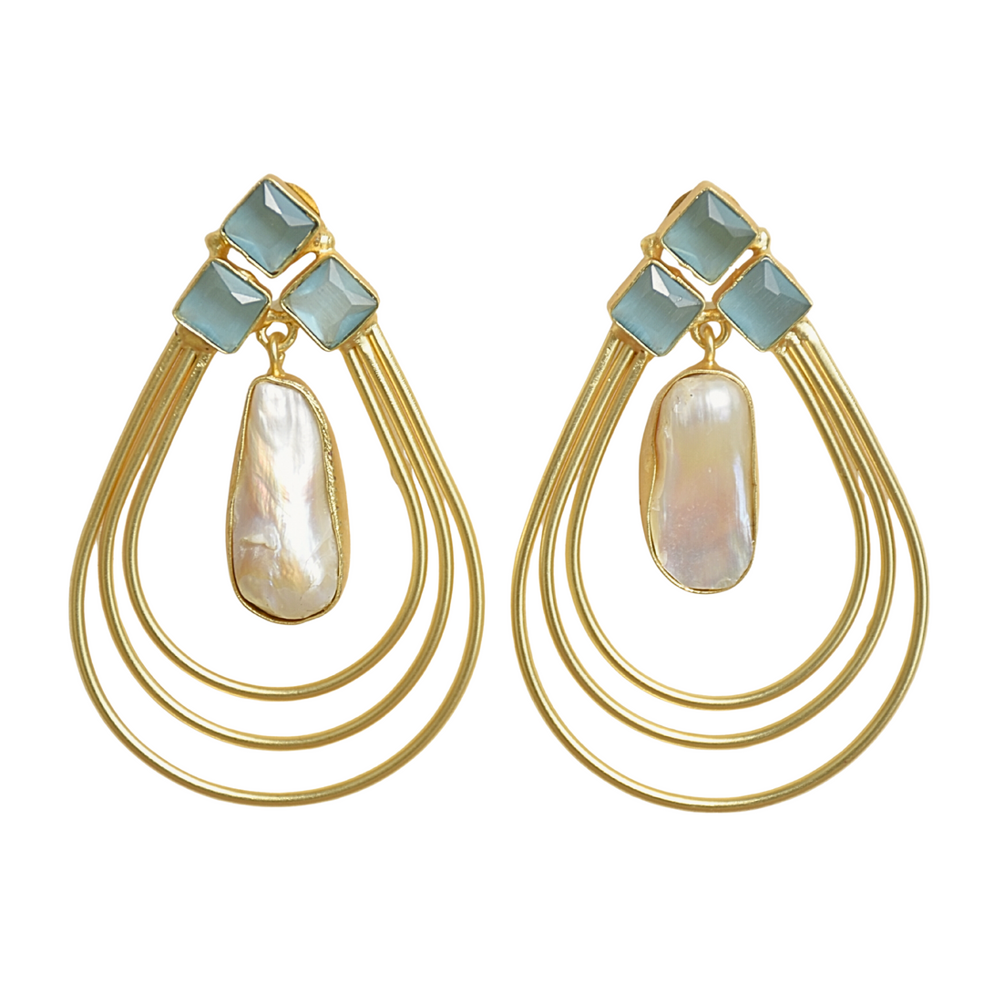 Handcrafted Pearl Dangle