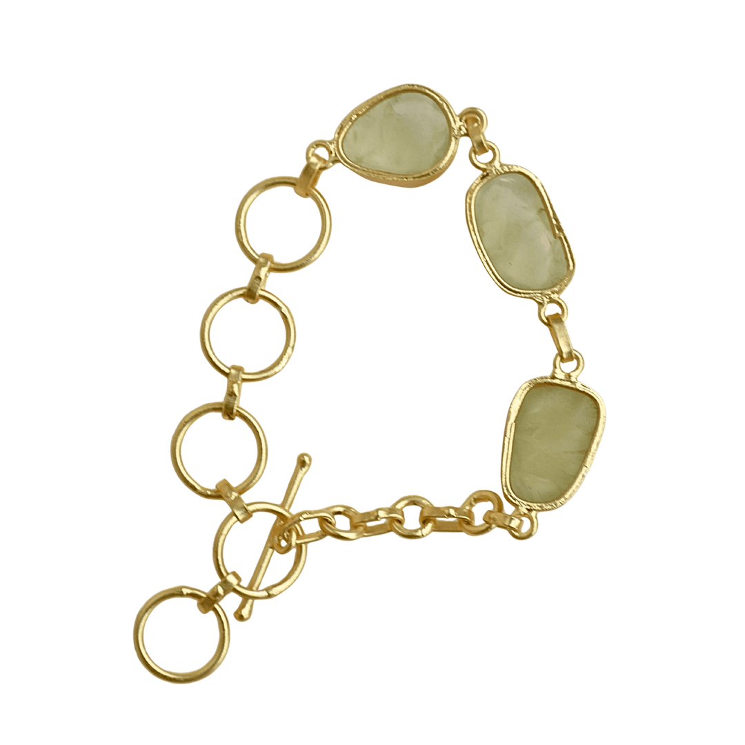 Elegant 3Stone Bracelet