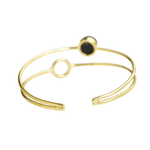 Load image into Gallery viewer, Black Tourmaline Bangle
