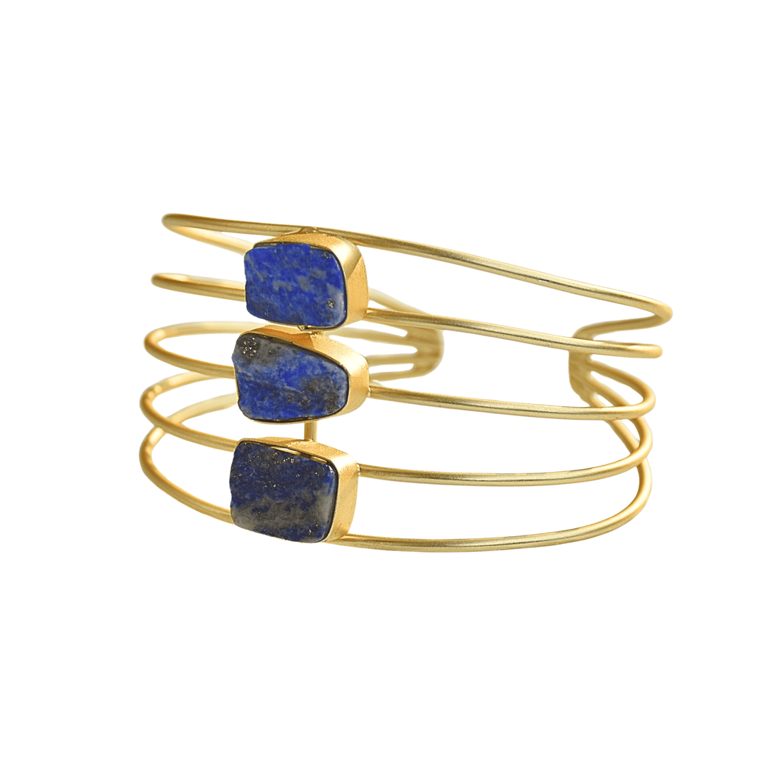 Drip Natural Stone Bangle