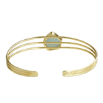 Load image into Gallery viewer, Amazonite Adjustable Bangle
