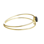 Load image into Gallery viewer, Black Tourmaline Bangle
