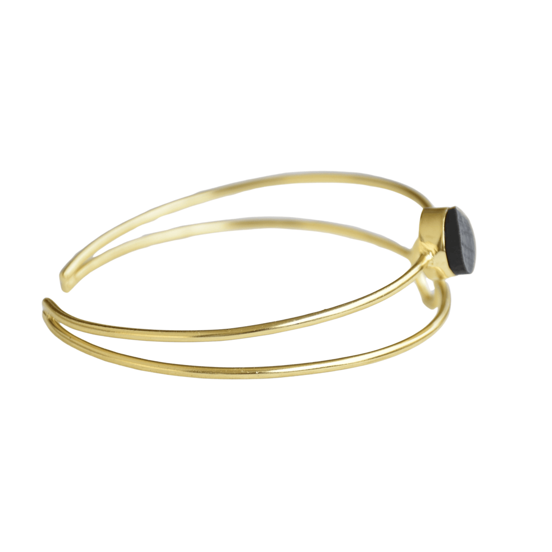 Black Tourmaline Bangle