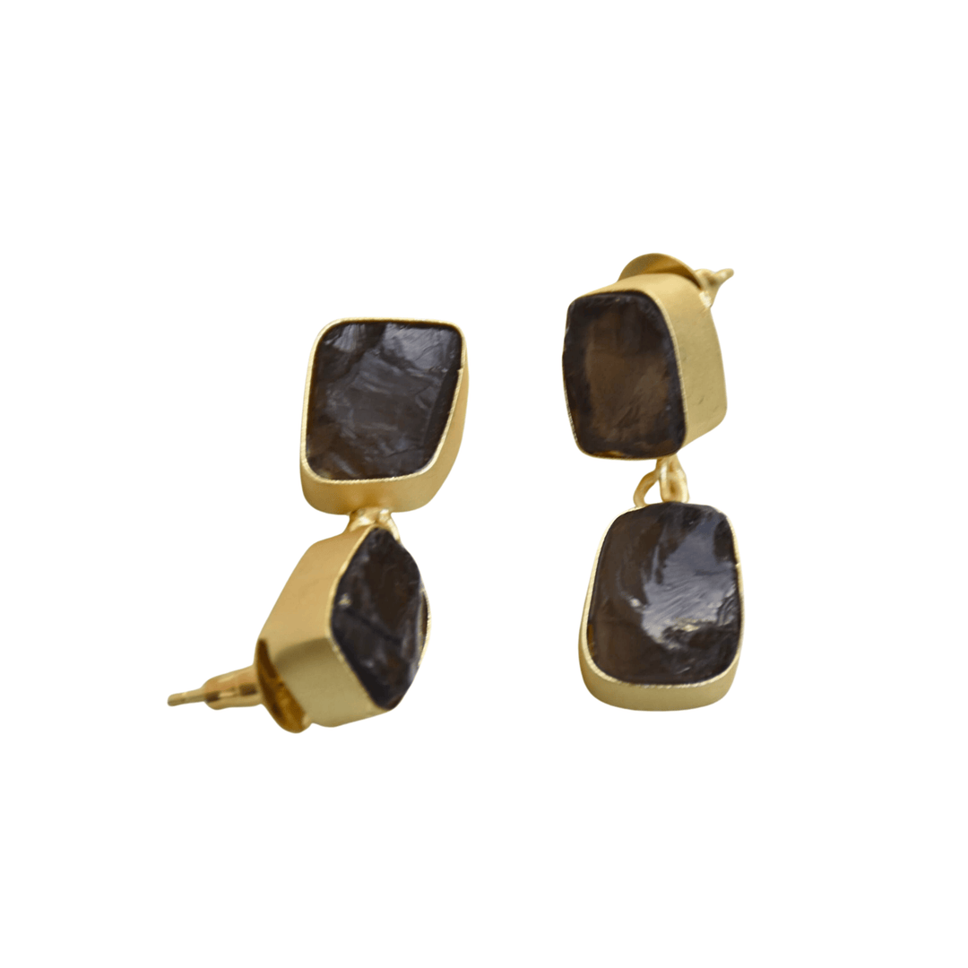 Gold Plated Drop Earrings