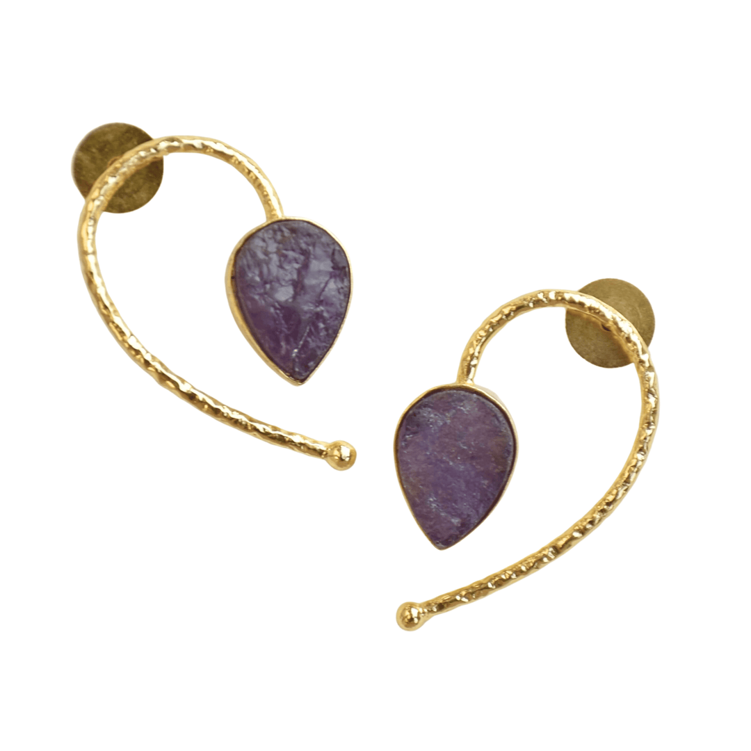 Amethyst Studs