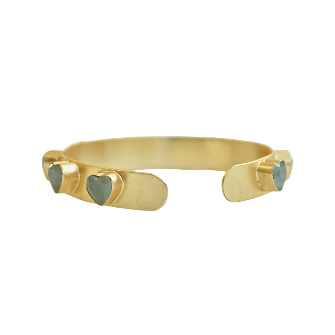 Handcrafted Heart Bangle