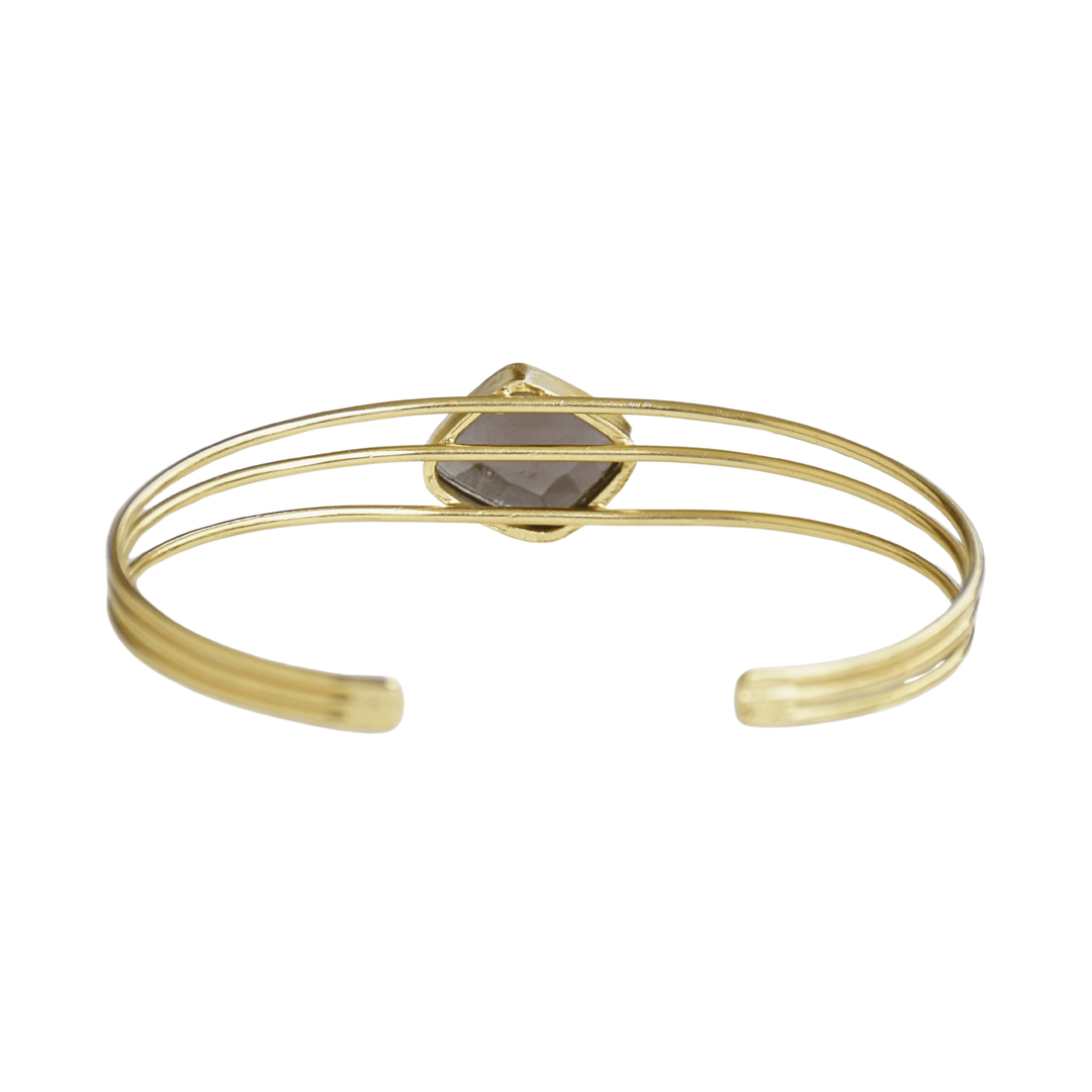 Gold-Plated Fancy Bnagle