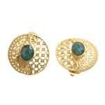 Load image into Gallery viewer, Round Designer Earrings
