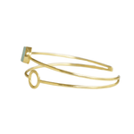 Load image into Gallery viewer, Amazonite Adjustable Bangle
