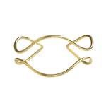 Load image into Gallery viewer, Gold Plated Adjustable Bangle
