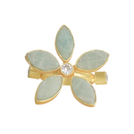 Load image into Gallery viewer, Floral Amazonite Ring
