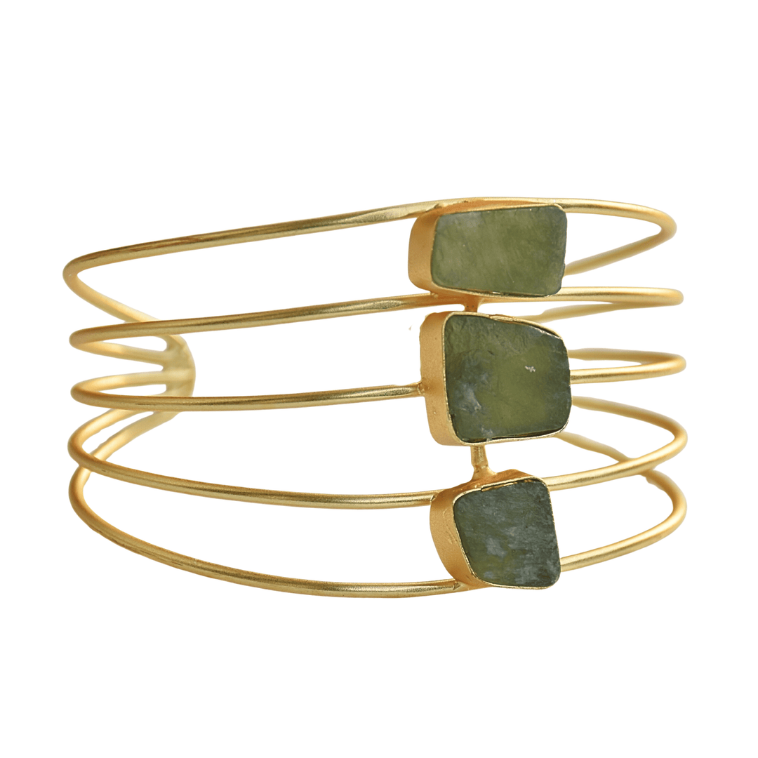 3Stone Statement Bangle